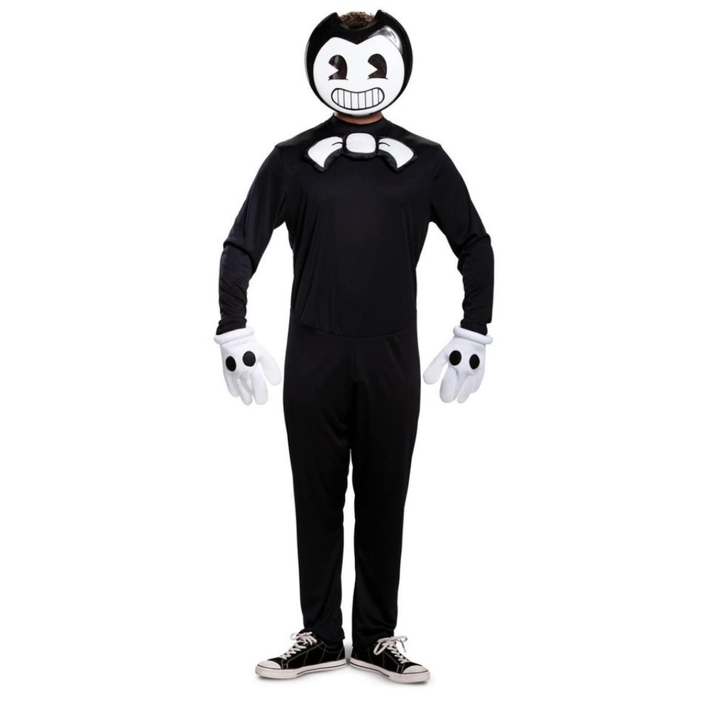 BRAND NEW adult men bendy and the ink machine cosplay halloween costume size XL